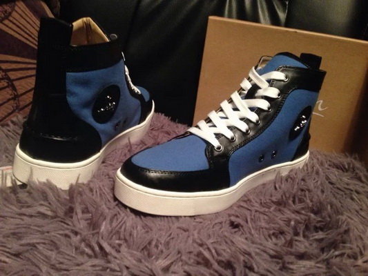 Christian Louboutin High-Top Fashion Men Shoes--005